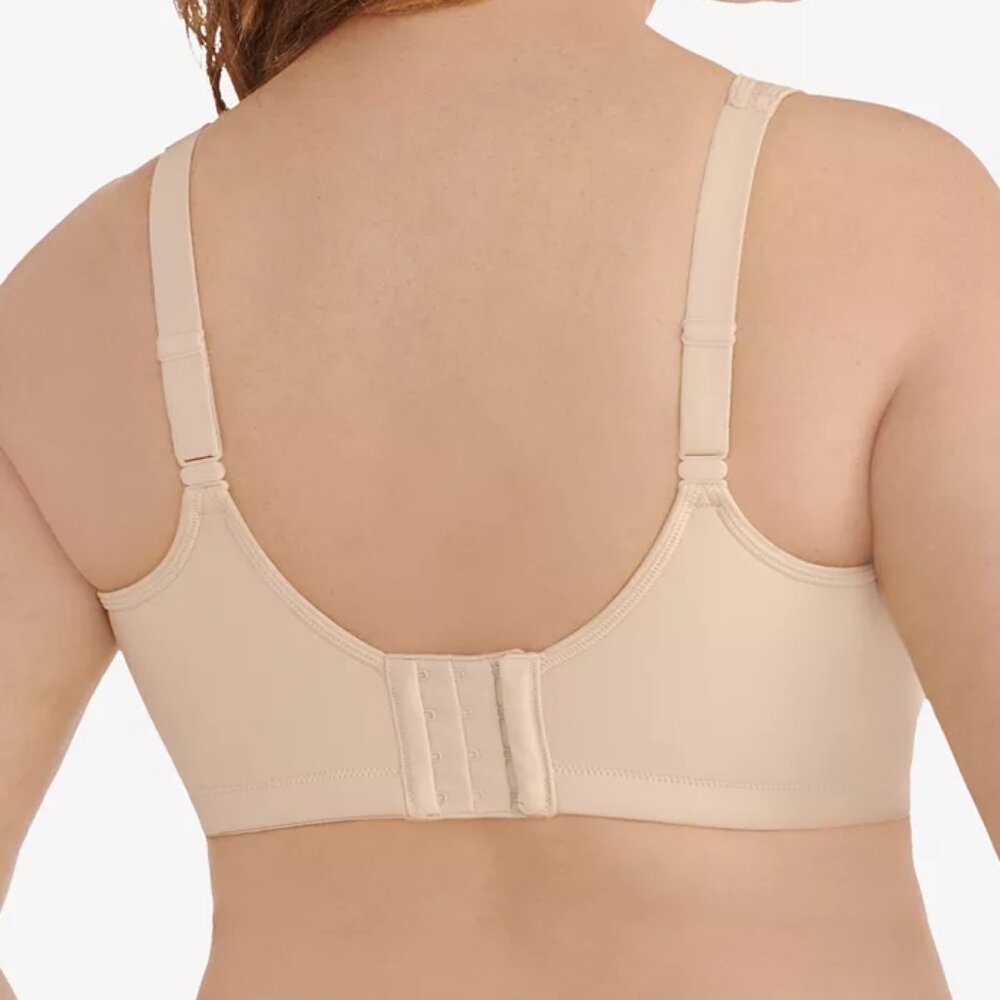 Vanity Fair Full-Figure Wireless Sports Bra 71500 Neutral Nude 40D - Picture 4 of 4